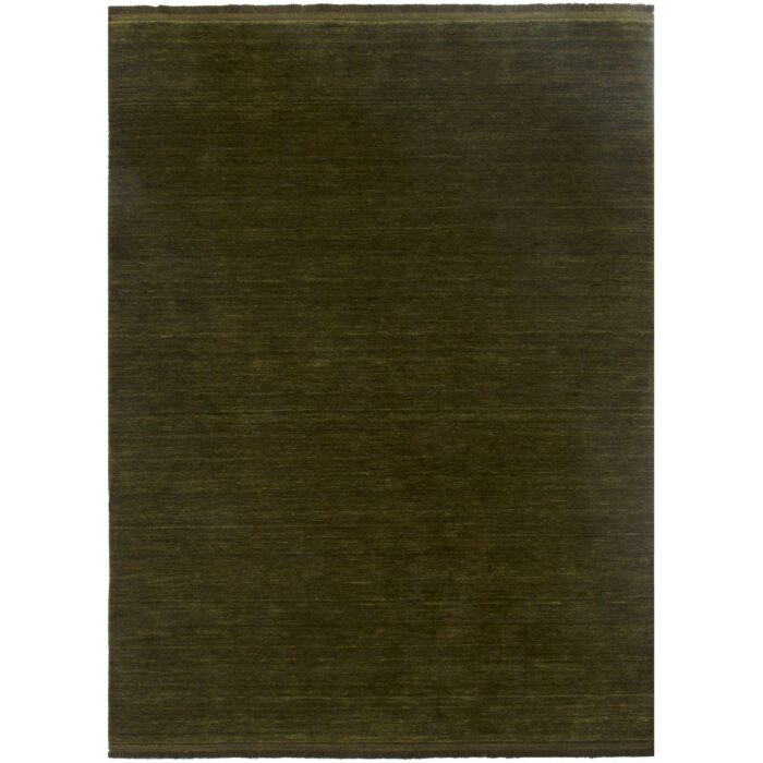 Charleston Hand-Knotted Wool Green Rug