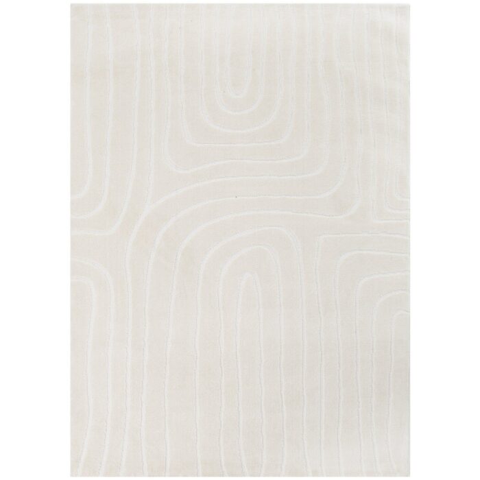 Mila Arch Lines Cream Rug