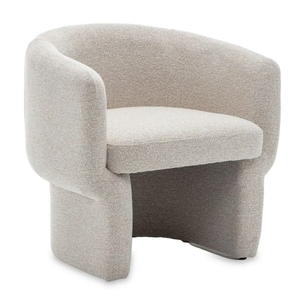 Avenue Arm Chair - Speckle Ivory