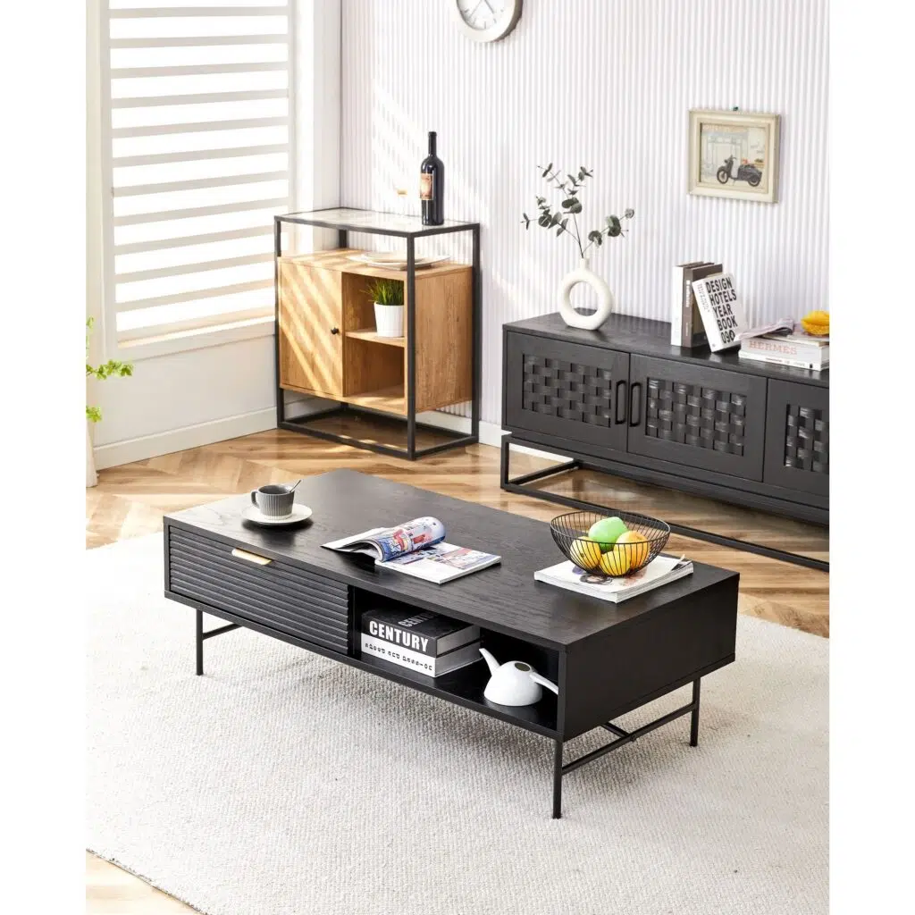 Astoria Coffee Table 120cm - Black