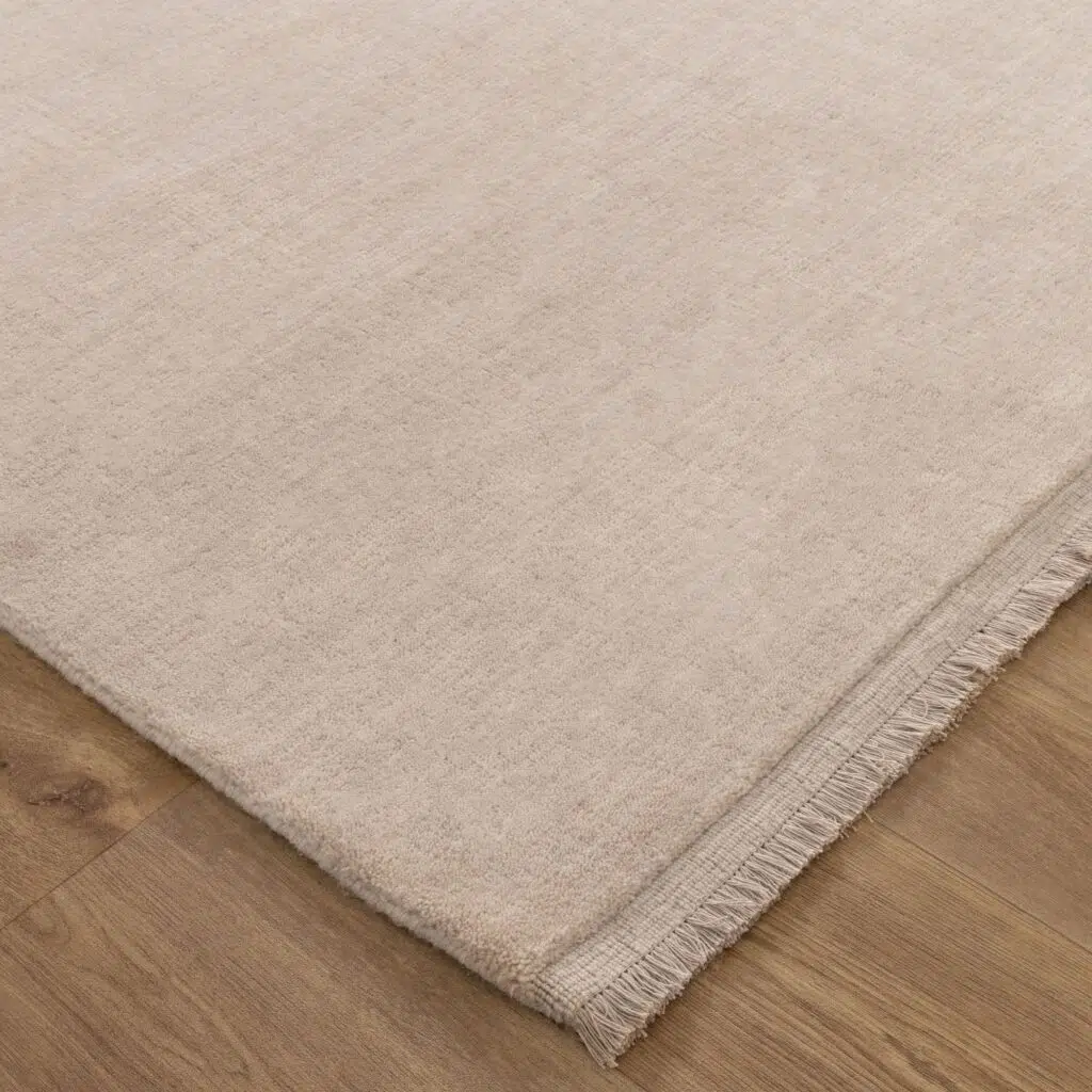 Charleston Hand-Knotted Wool Beige Rug