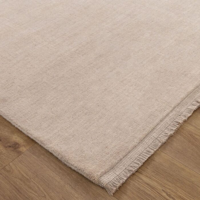 Charleston Hand-Knotted Wool Beige Rug