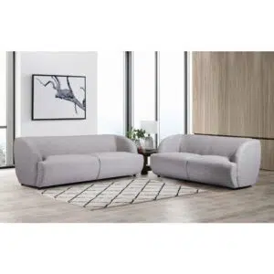 Orkney 2 Seater Sofa - Grey Boucle