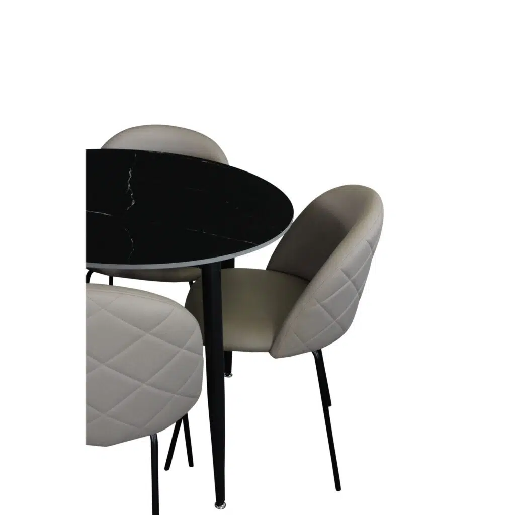 Florin Dining Chair - Beige Fabric