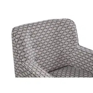 Georgia Armchair - Monochrome Weave