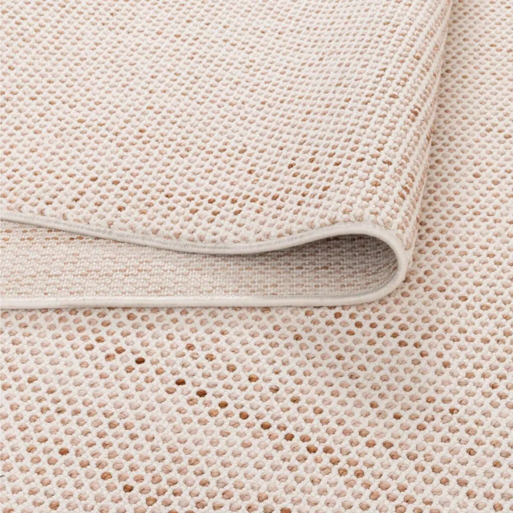 Berno Ivory Pink Loop Rug