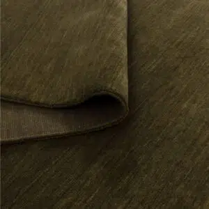 Charleston Hand-Knotted Wool Green Rug