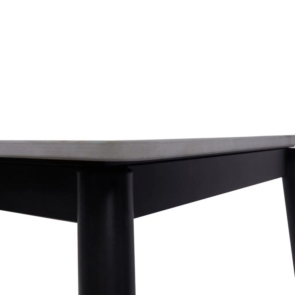 Fiore 120cm Sintered Stone Dining Table - White Marble Look