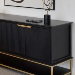 Aimee 170cm Buffet - Black