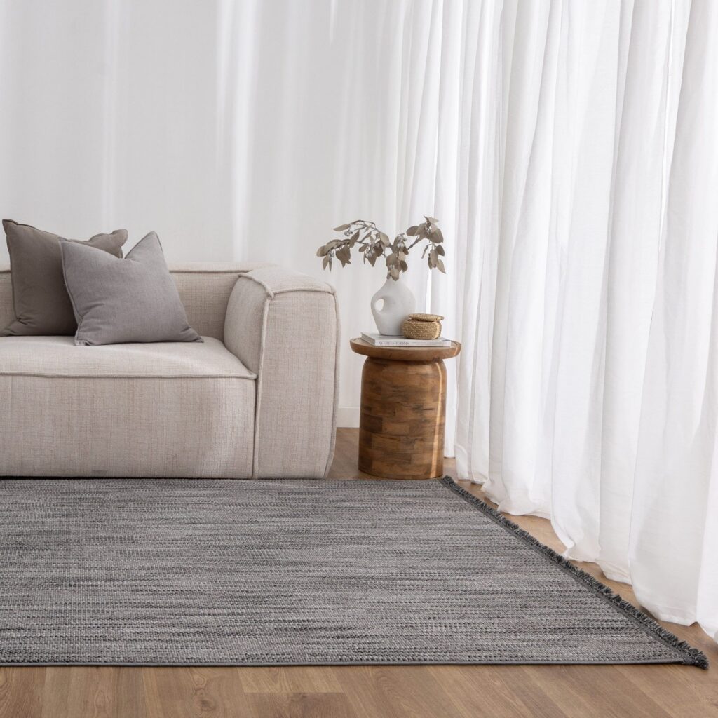 Berno Charcoal Loop Rug