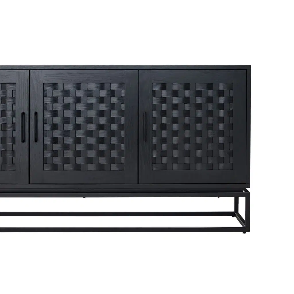 Brittania Buffet Sideboard 150cm - Black