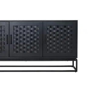 Brittania Buffet Sideboard 150cm - Black