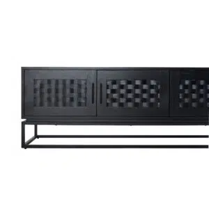 Brittania Entertainment Unit 200cm - Black