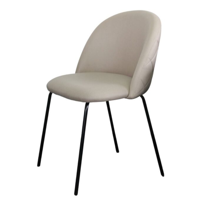 Florin Dining Chair - Beige Fabric