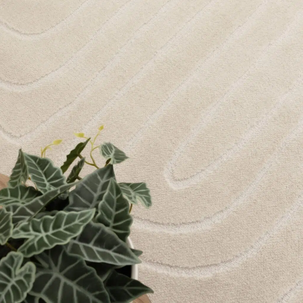 Mila Arch Lines Cream Rug