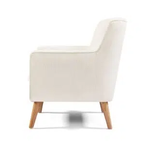 Georgia Armchair - White Boucle