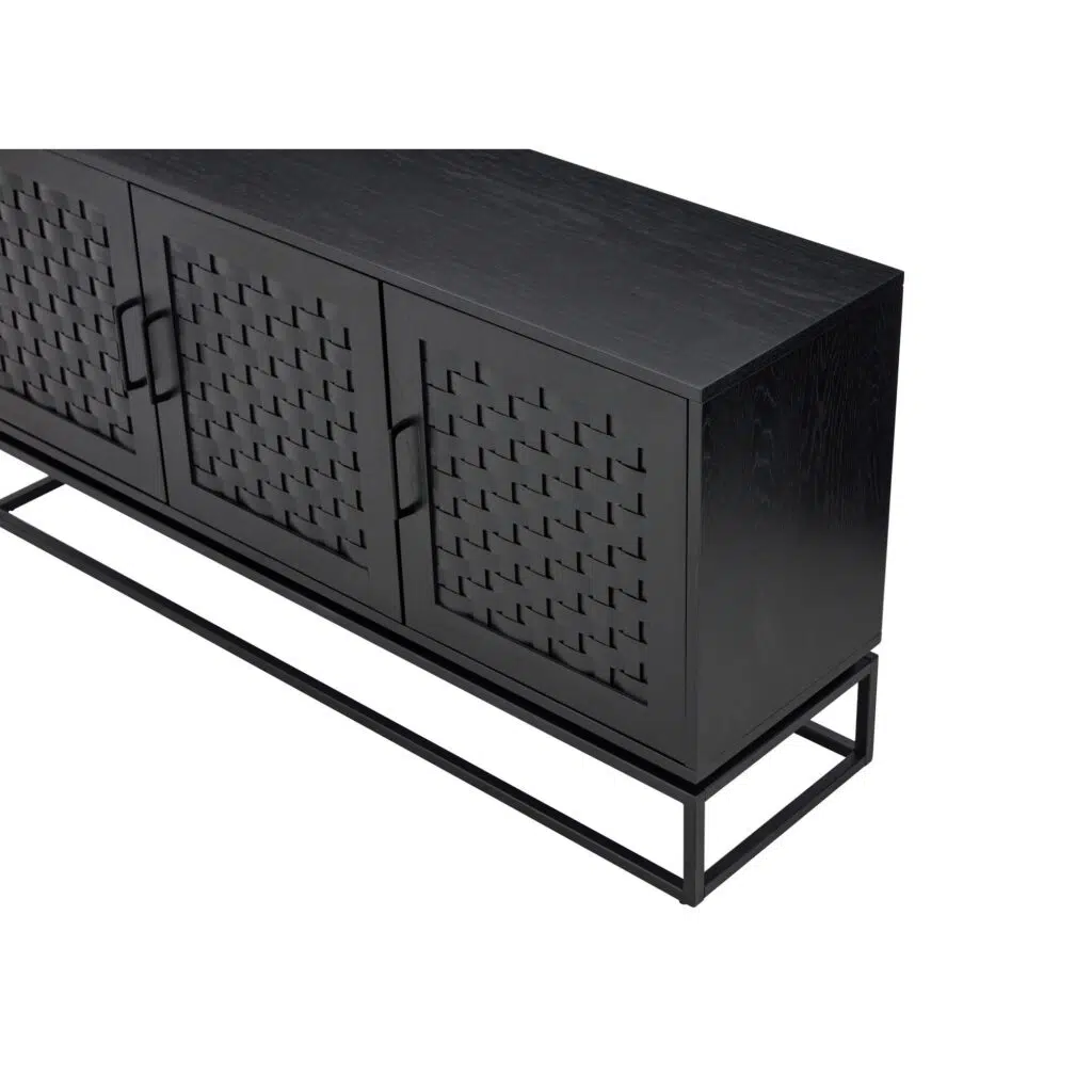 Brittania Buffet Sideboard 150cm - Black