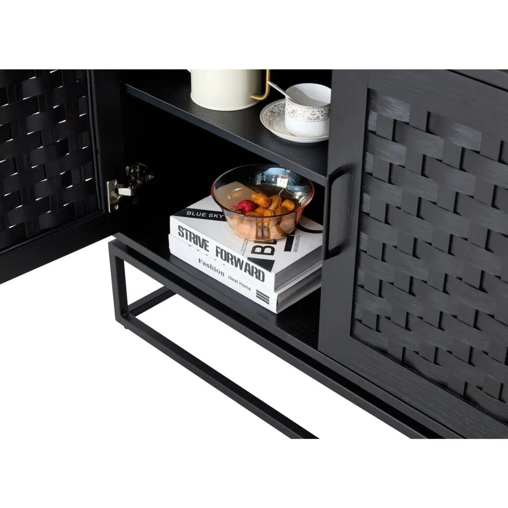 Brittania Buffet Sideboard 150cm - Black