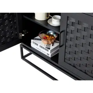 Brittania Buffet Sideboard 150cm - Black