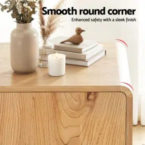 Elsa Buffet Sideboard 160cm with 3 Drawers - Oak