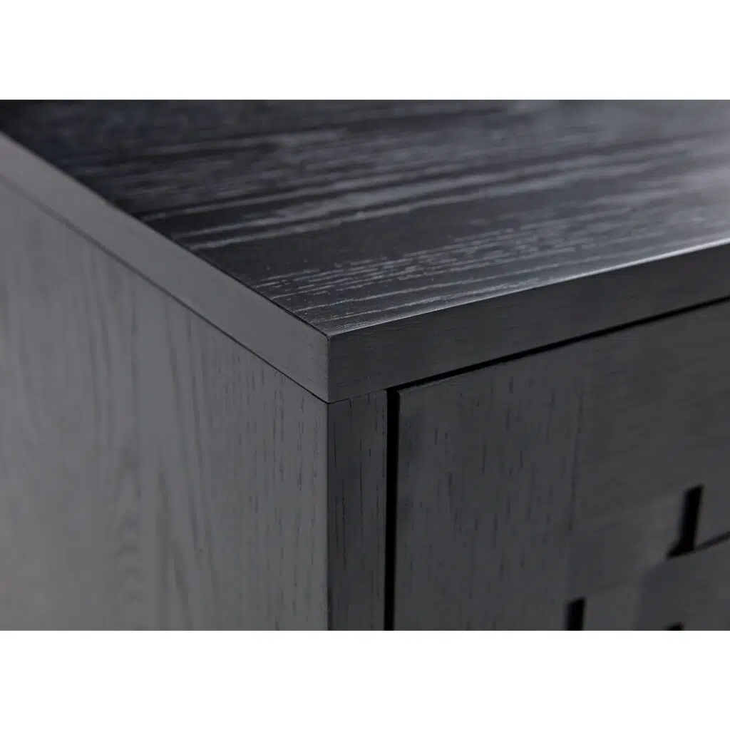 Brittania Entertainment Unit 200cm - Black