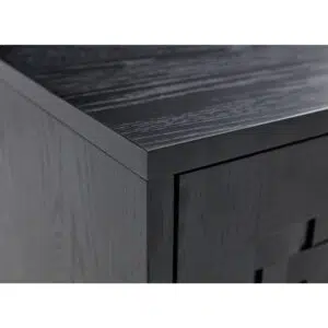 Brittania Entertainment Unit 200cm - Black