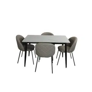 Florin Dining Chair - Beige Fabric