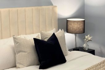 table lamp on bedside